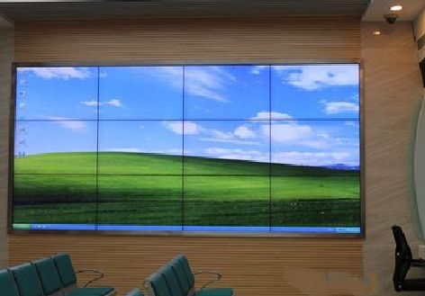 永顺液晶拼接屏的另类用法。